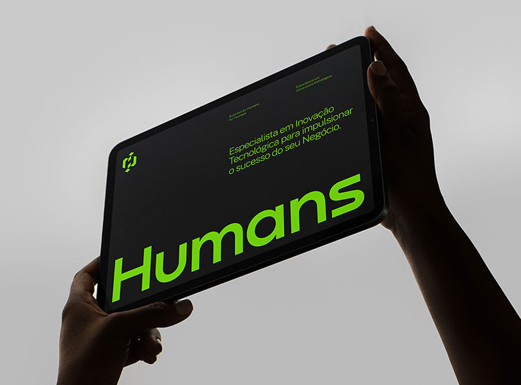 HUMANS商业咨询品牌VI设计
