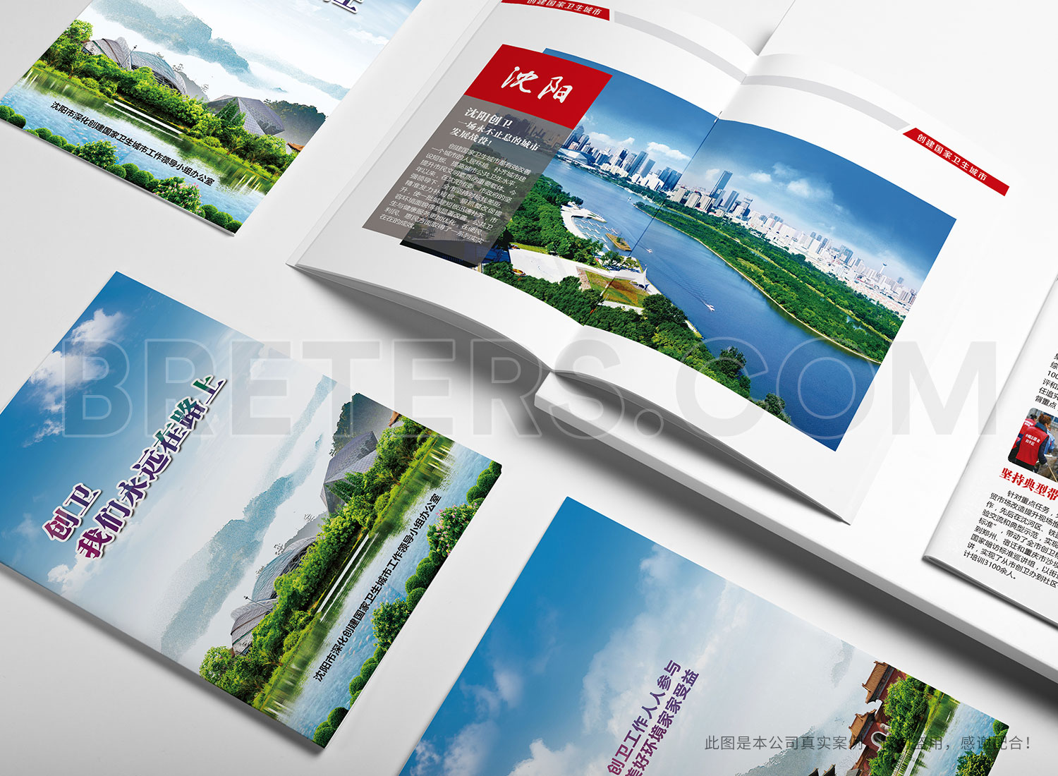 沈阳创城宣传手册设计